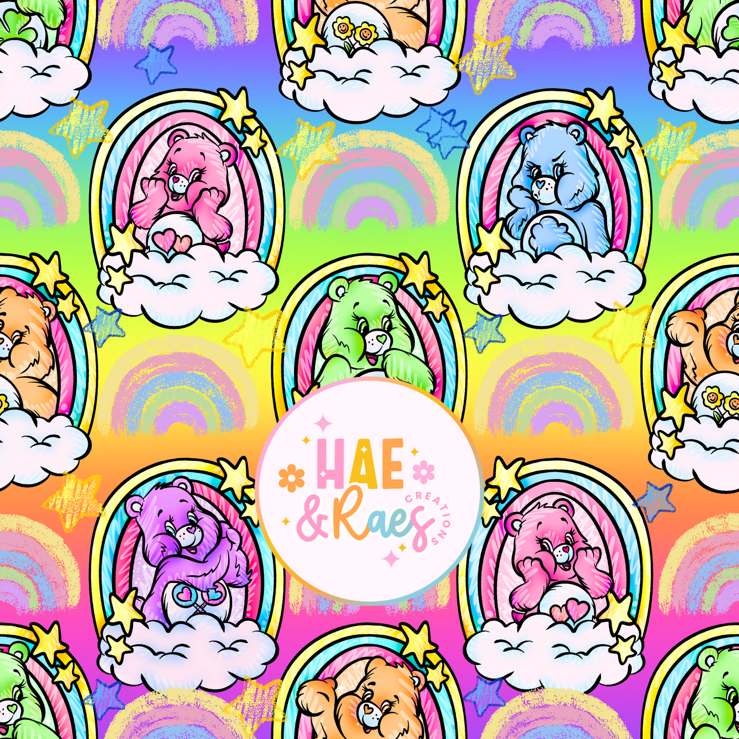 Saint Patrick's Bears (Neon)