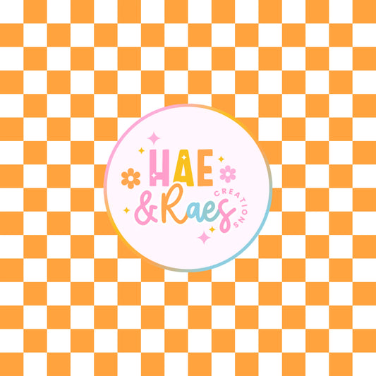Checkered Orange