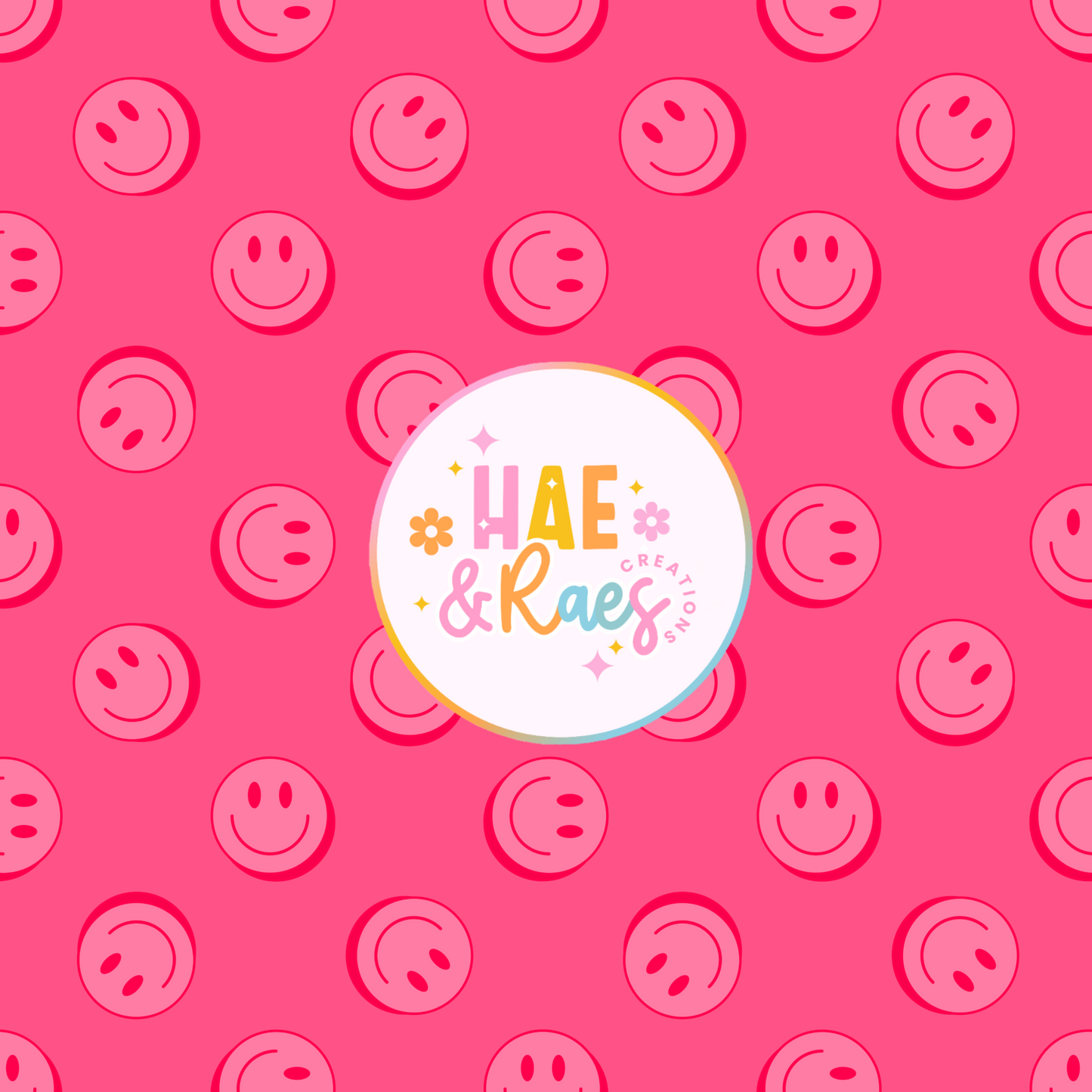 Pink Smiley Faces