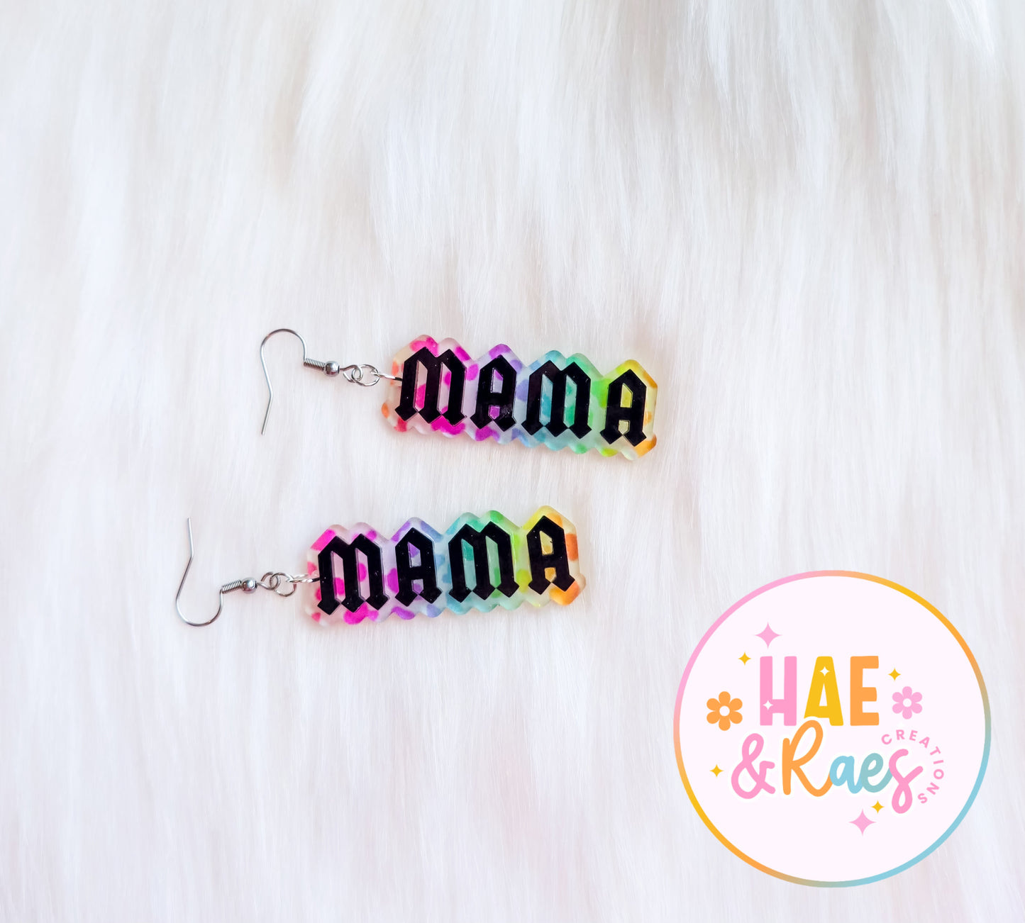 Mama&Mini Leopard Neon