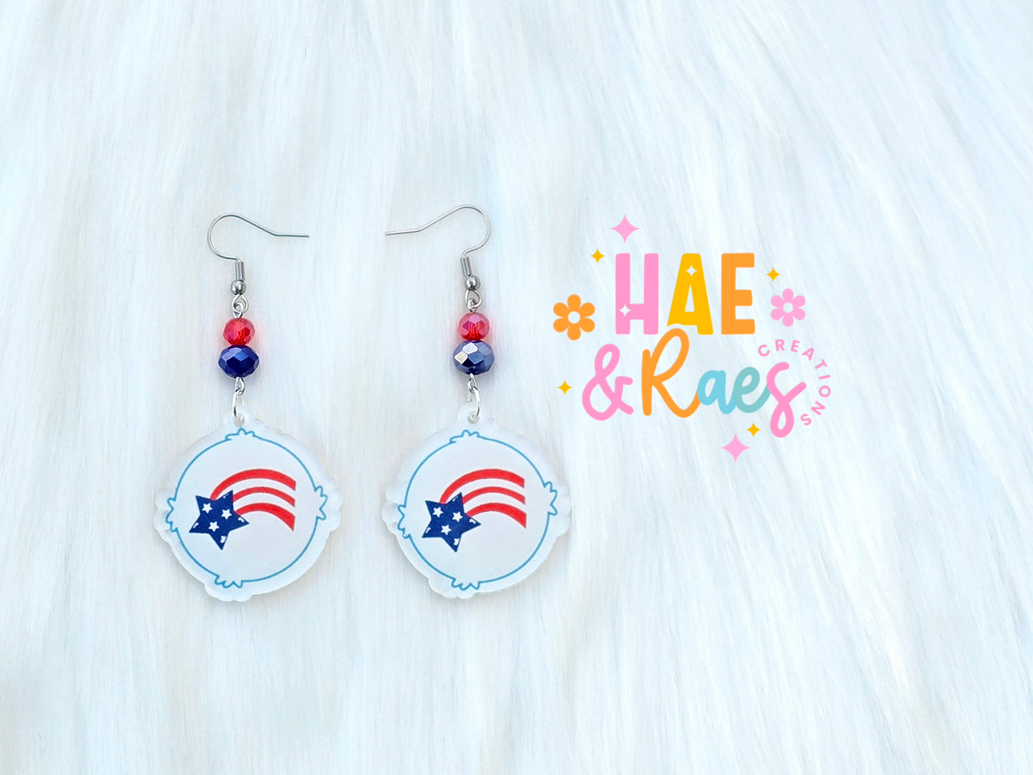4th of July Belly Badge Stacks