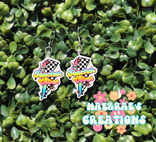 Teacher Vibes Earrings