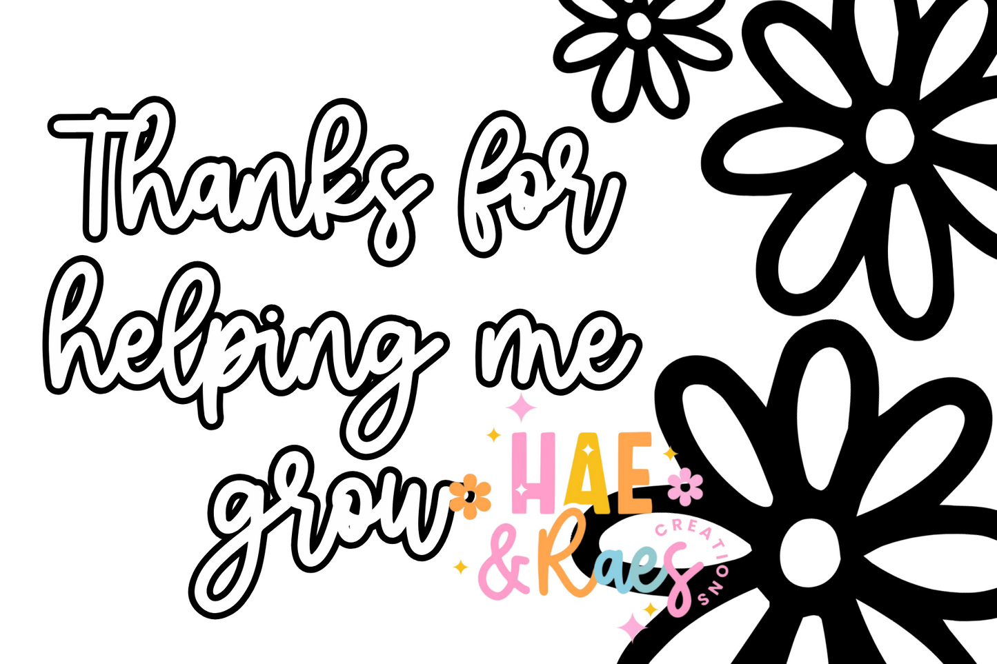 Thank You for helping 4x6 Package Stickers (Copy)
