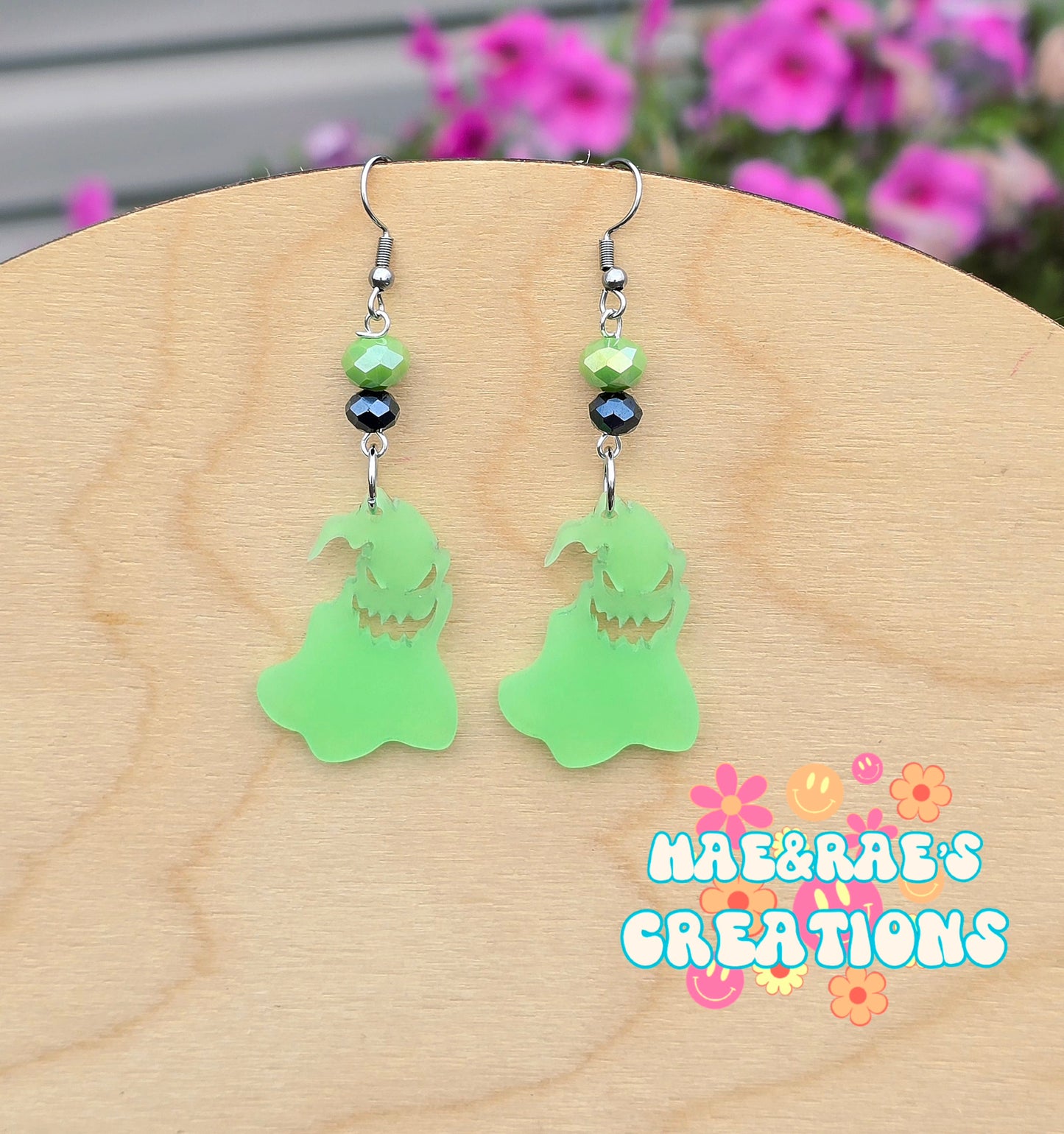 NBC Glow in the Dark Earrings - 2 Styles