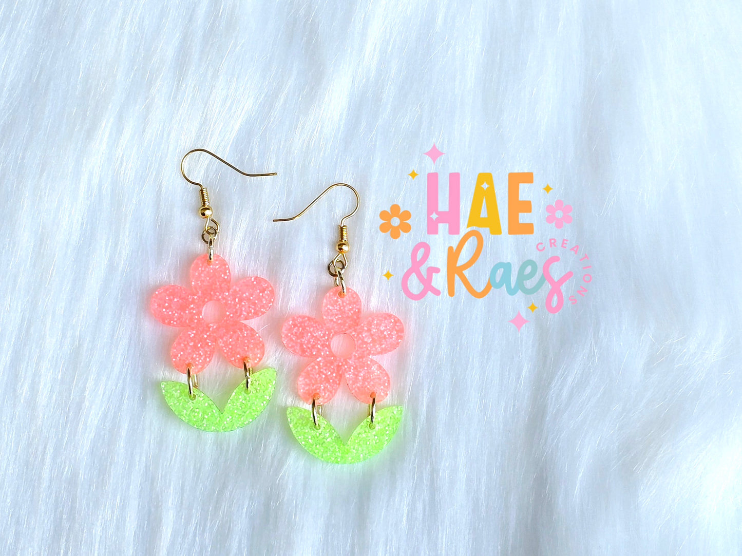 Daisy Dangle Earrings (3 Styles)