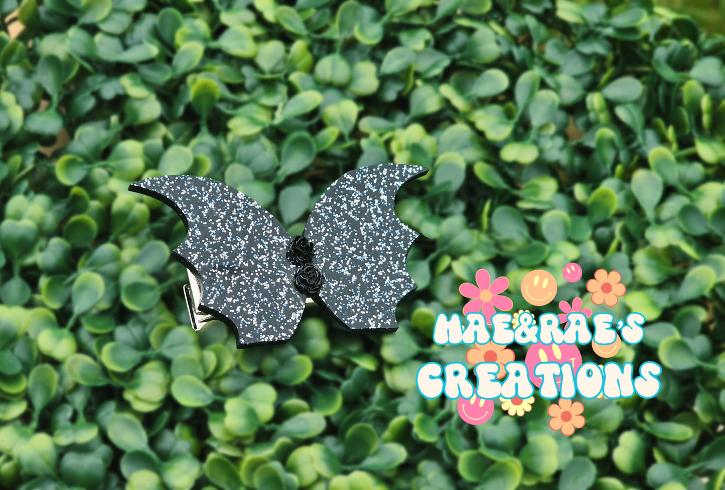 Midnight Flutter Hair Clip