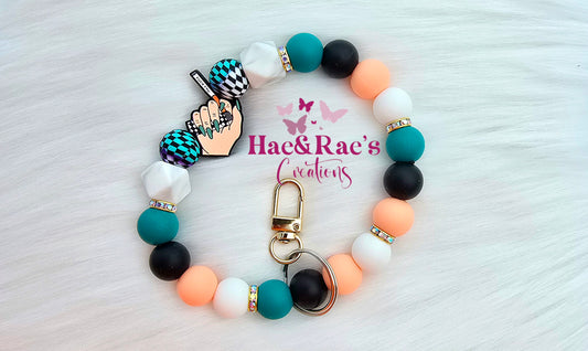 Fierce Flick (Beaded Wristlet)