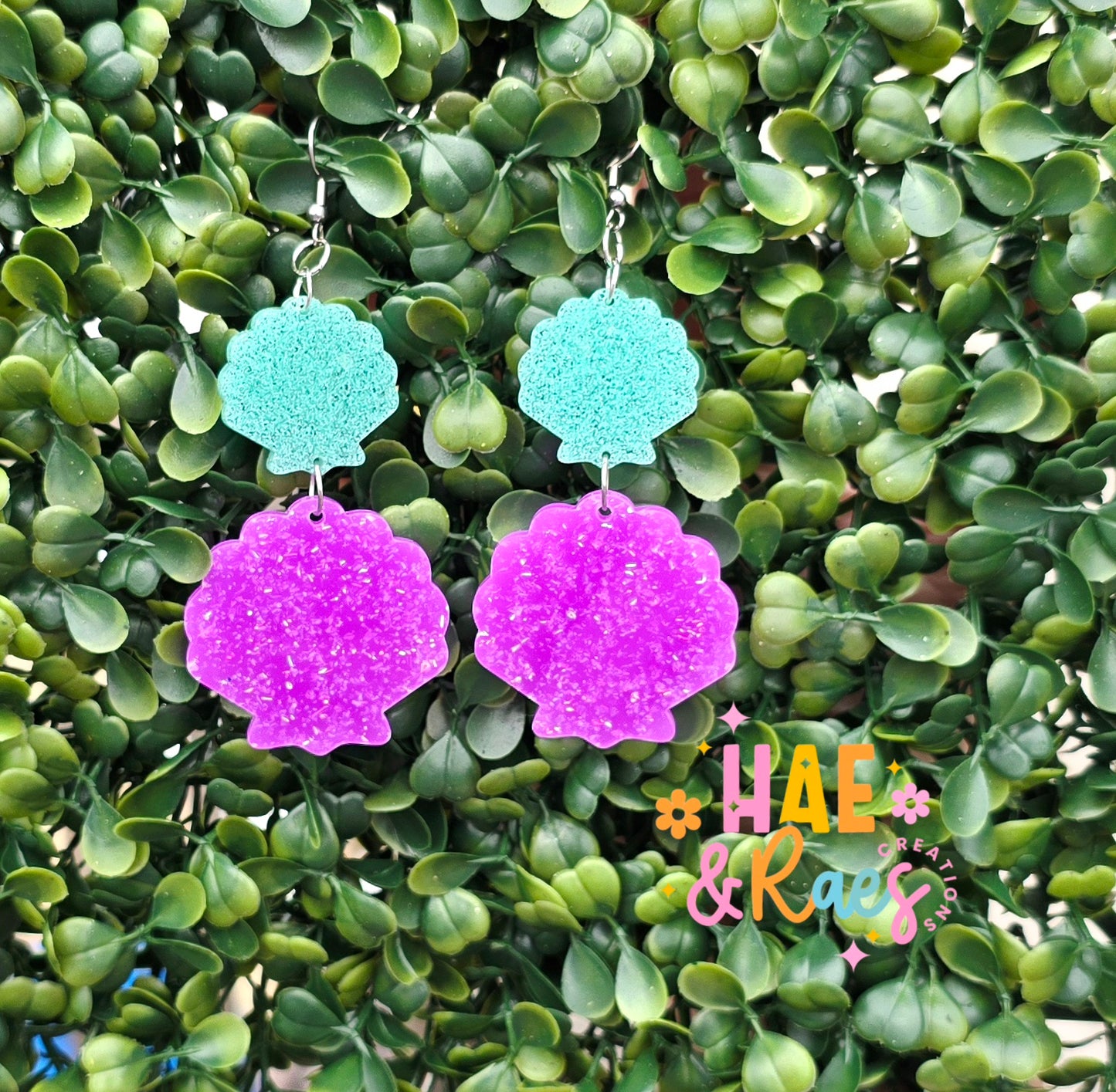 Shell Stacked Earrings