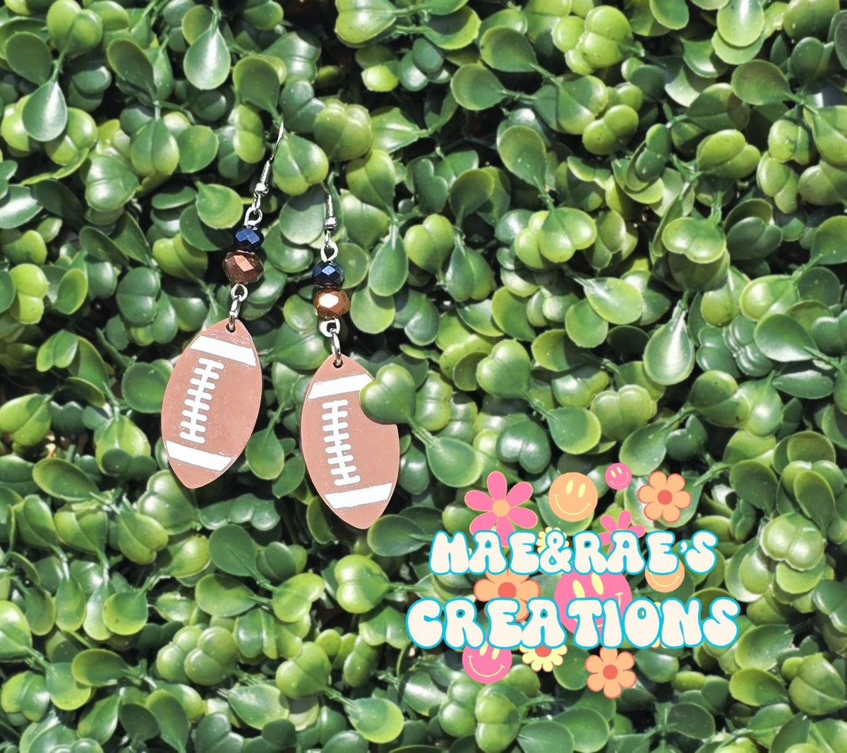 Football Earrings - 2 Styles
