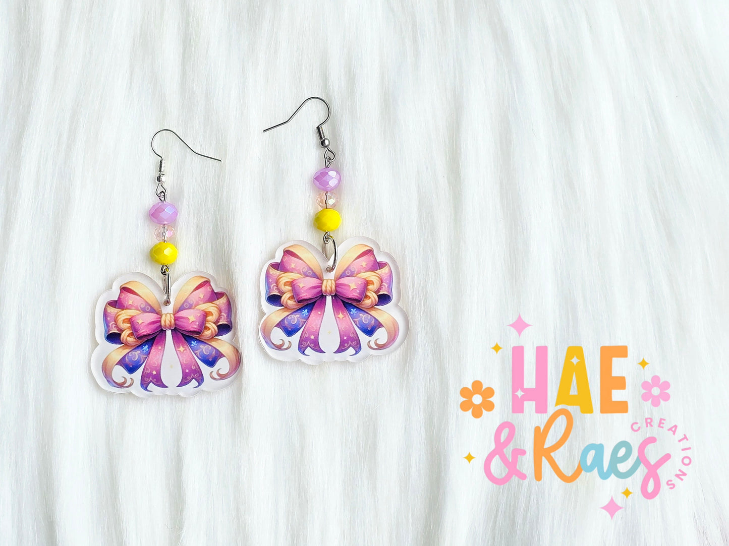 Princess Bow Earrings (18 Styles)