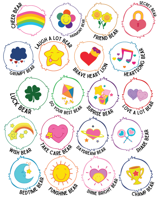 Bear Belly Badge Stacks (20+Styles)