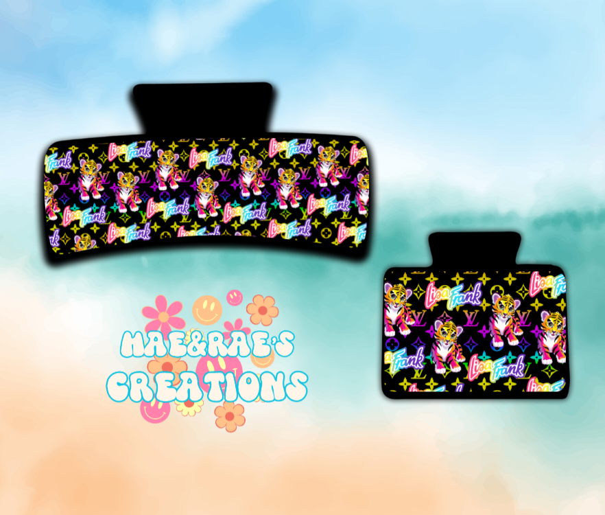 Lisa F. Neon Claw Clip