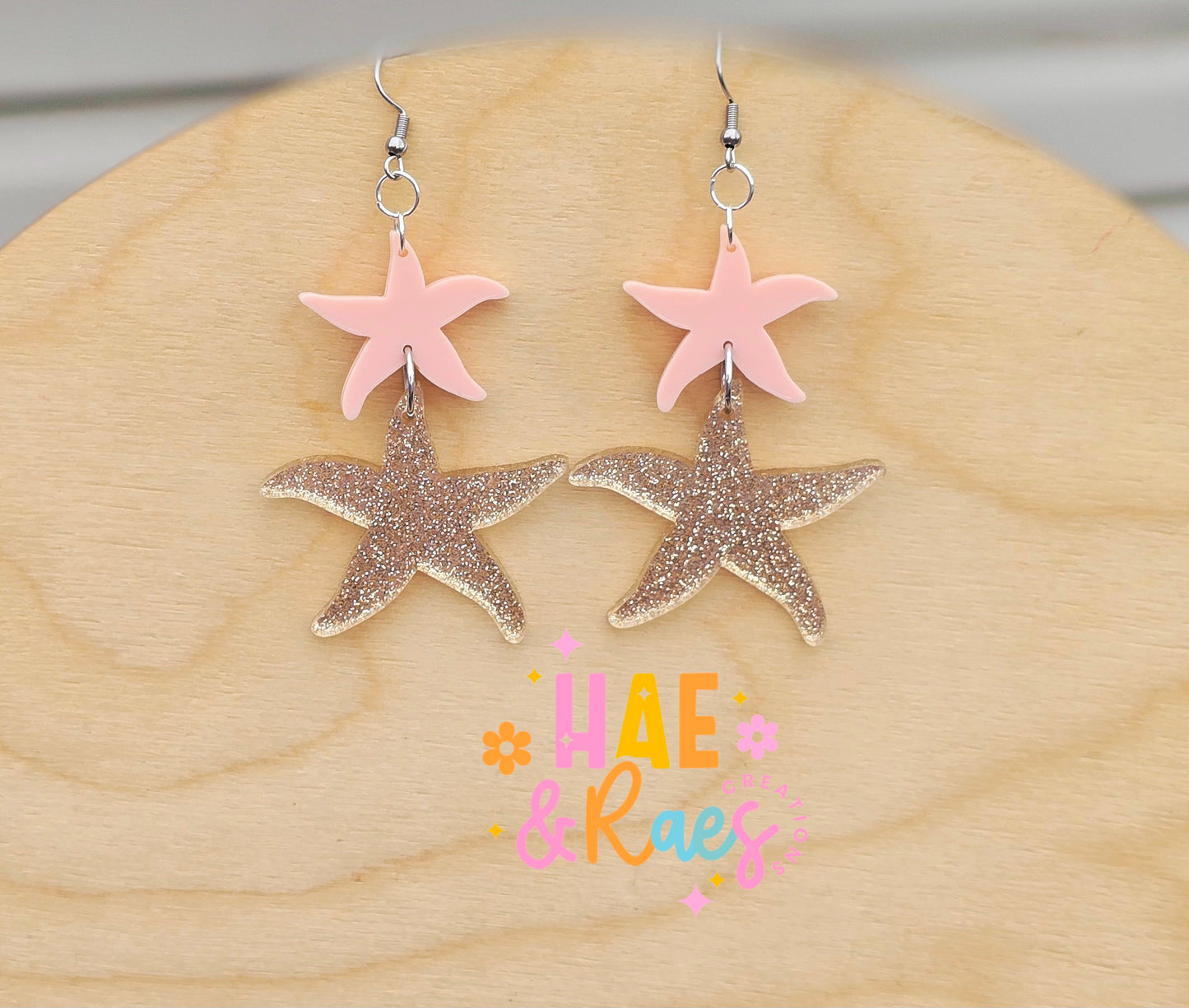 Starfish Stacked Earrings (2 Styles)