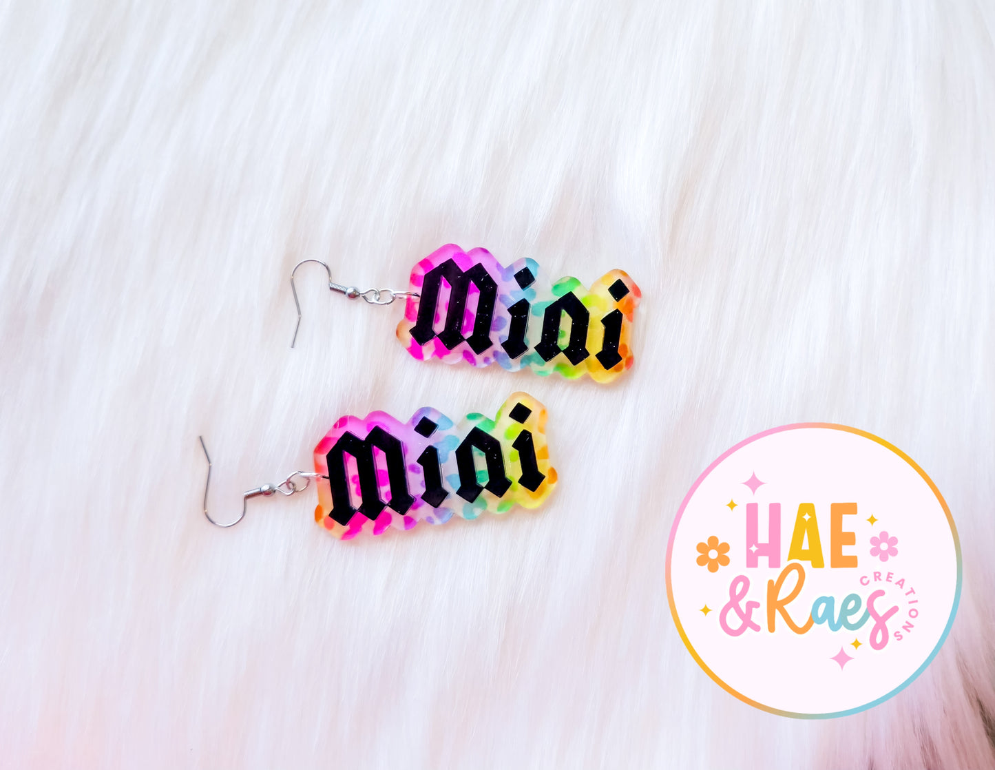 Mama&Mini Leopard Neon