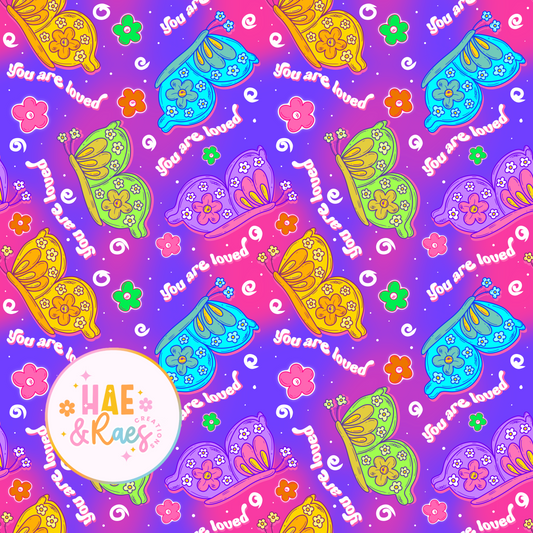 You are loved (Purple&Pink)