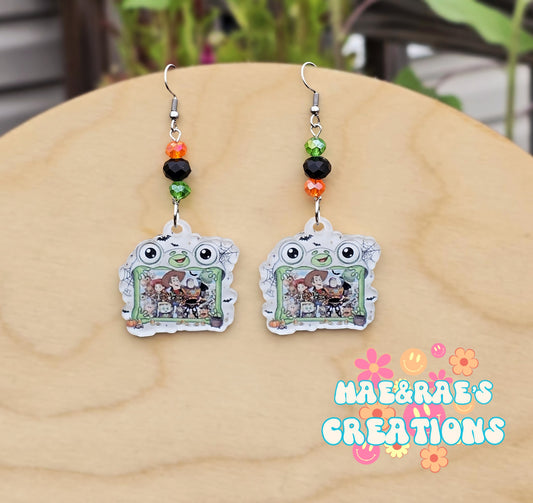 Spooky Toy Earrings