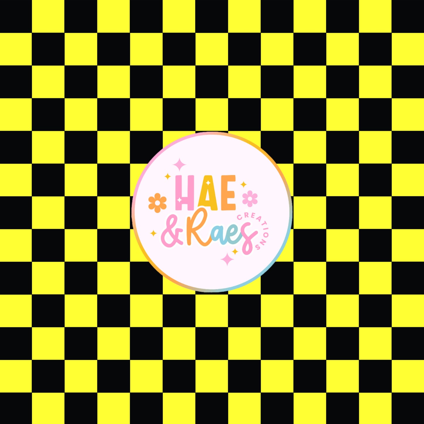 Checkered Black&Yellow