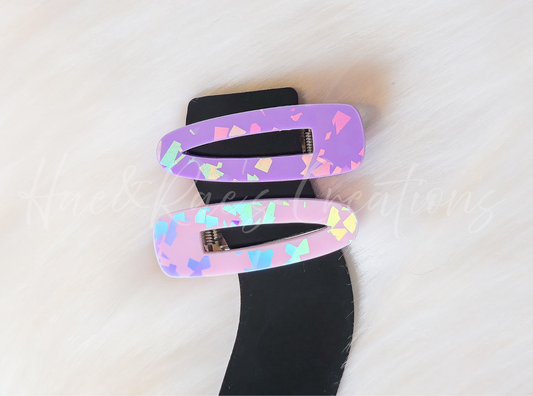 Dream Bling Acrylic Hairclips