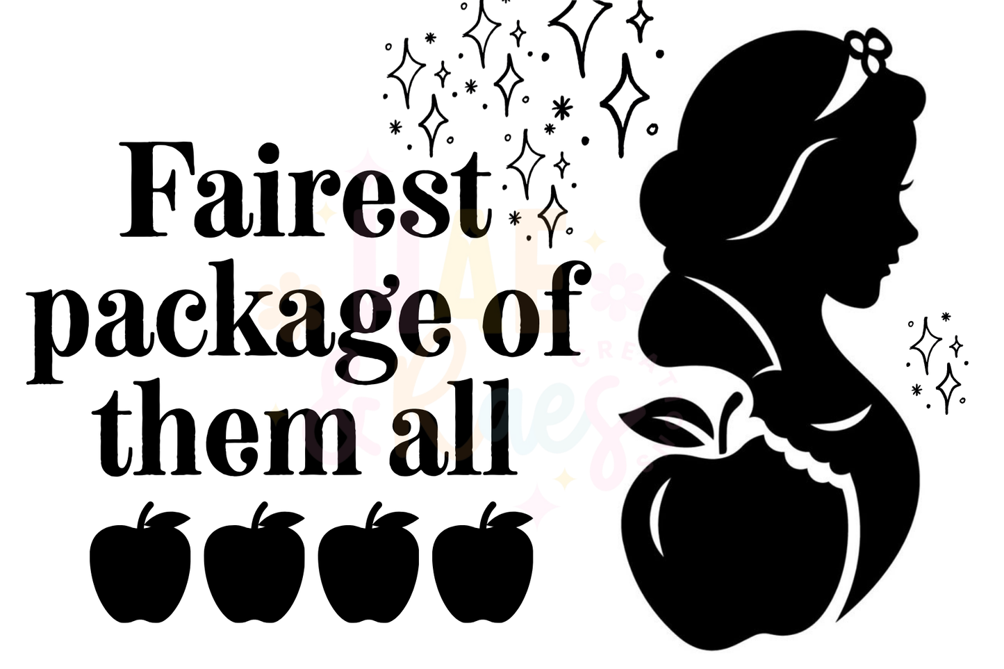 "The Princess Pack" Thermal Stickers (4x6)