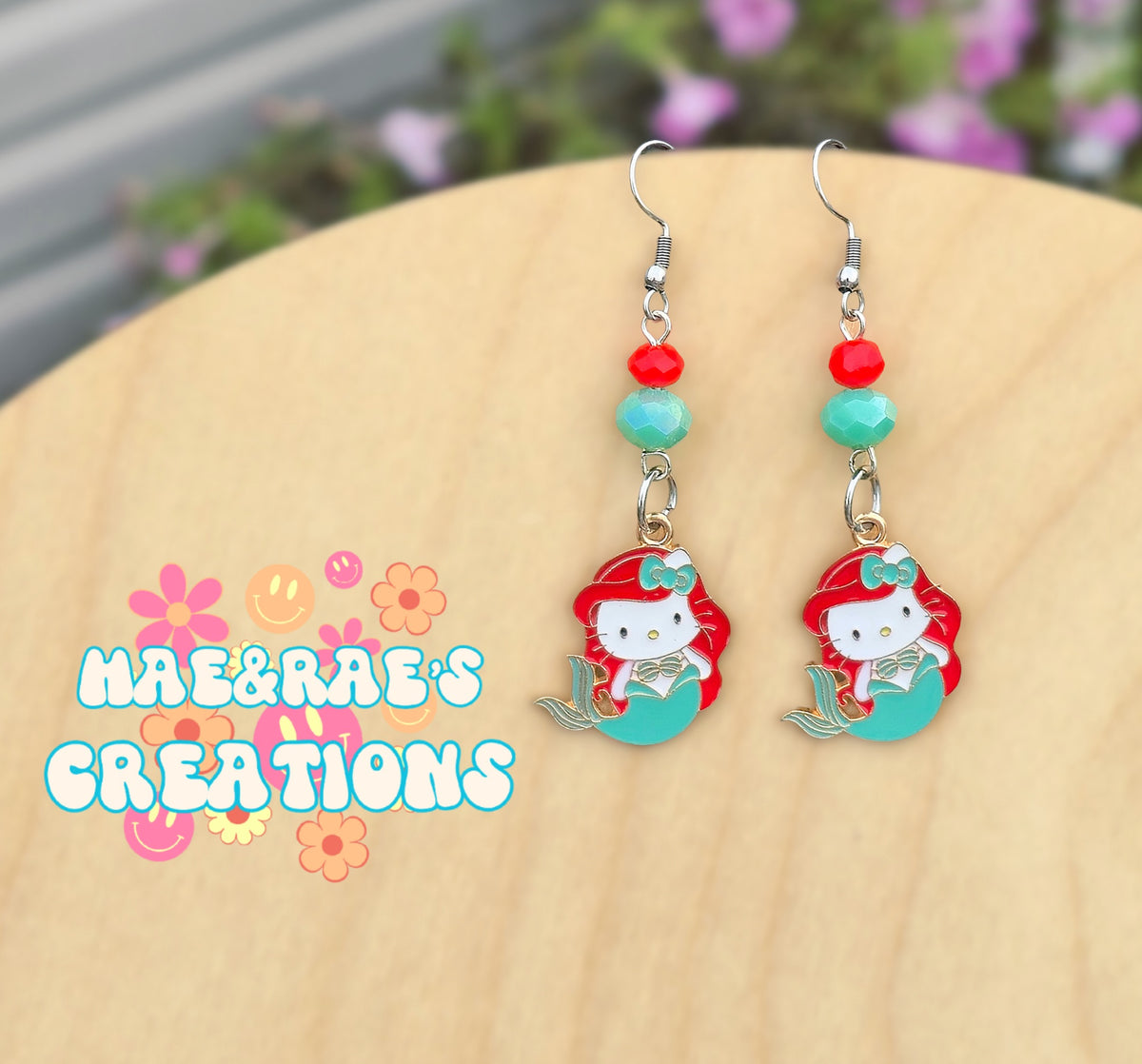 Princess Kitty Enamel Earrings - 5 Styles