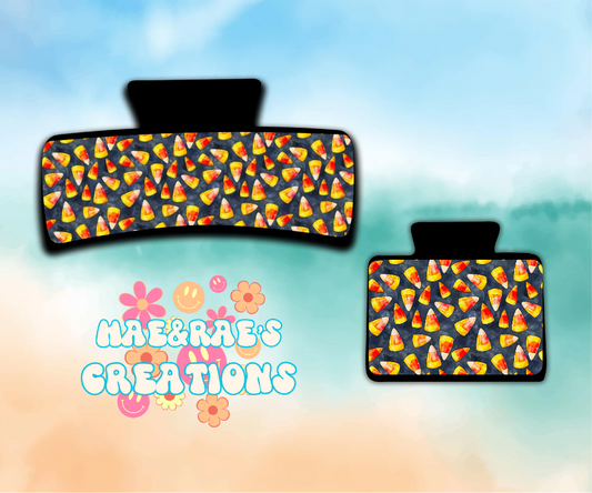 Candy Corn Claw Clip