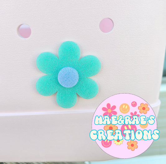 Daisy - Mint&Lavender - Bogg Bag/Simple Mod. Charms