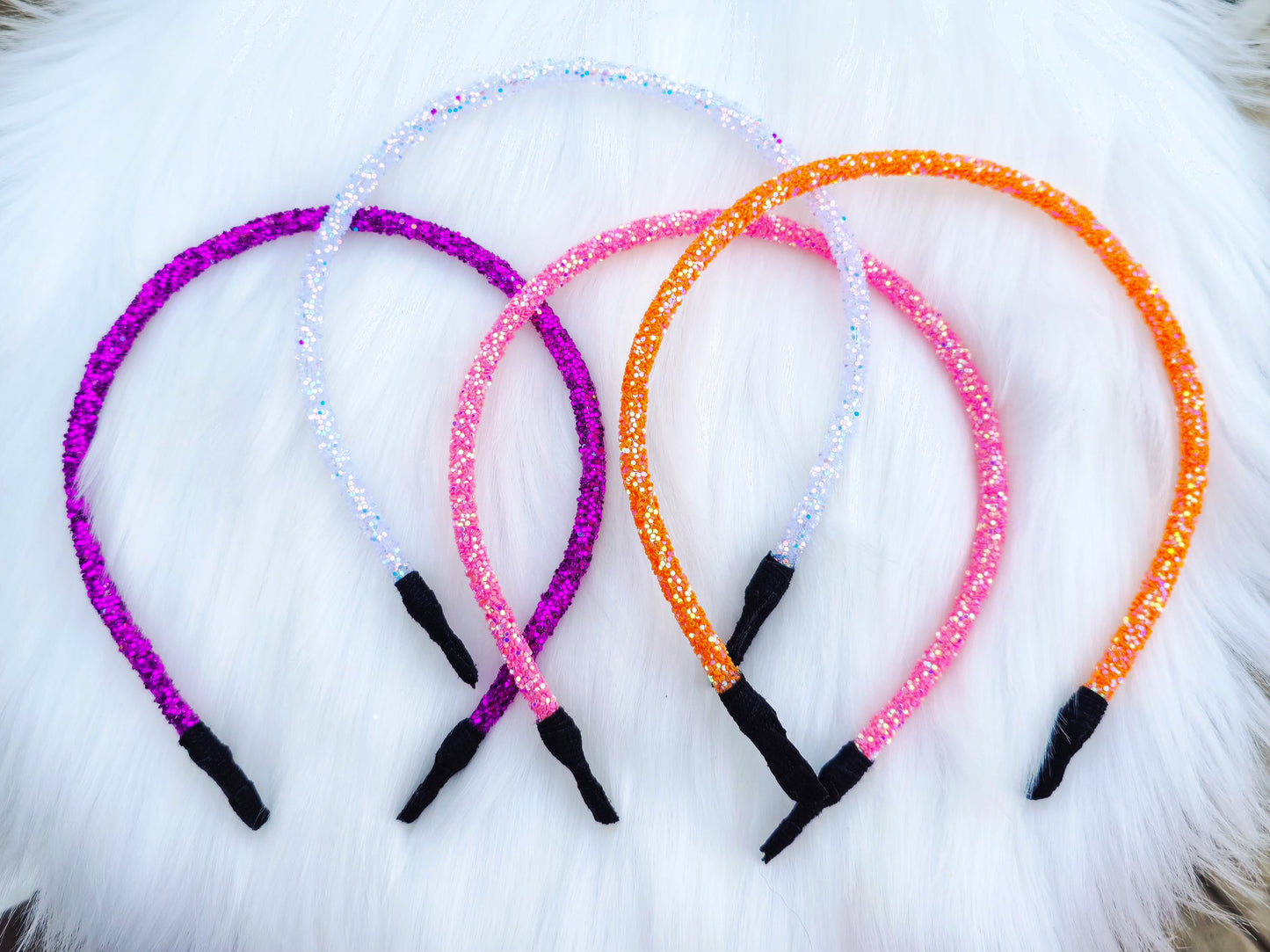 Glitter Pop Headbands (4 Colors)