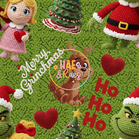 Crochet Grinchmas