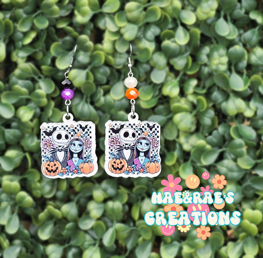Jack&Sally Retro Earrings