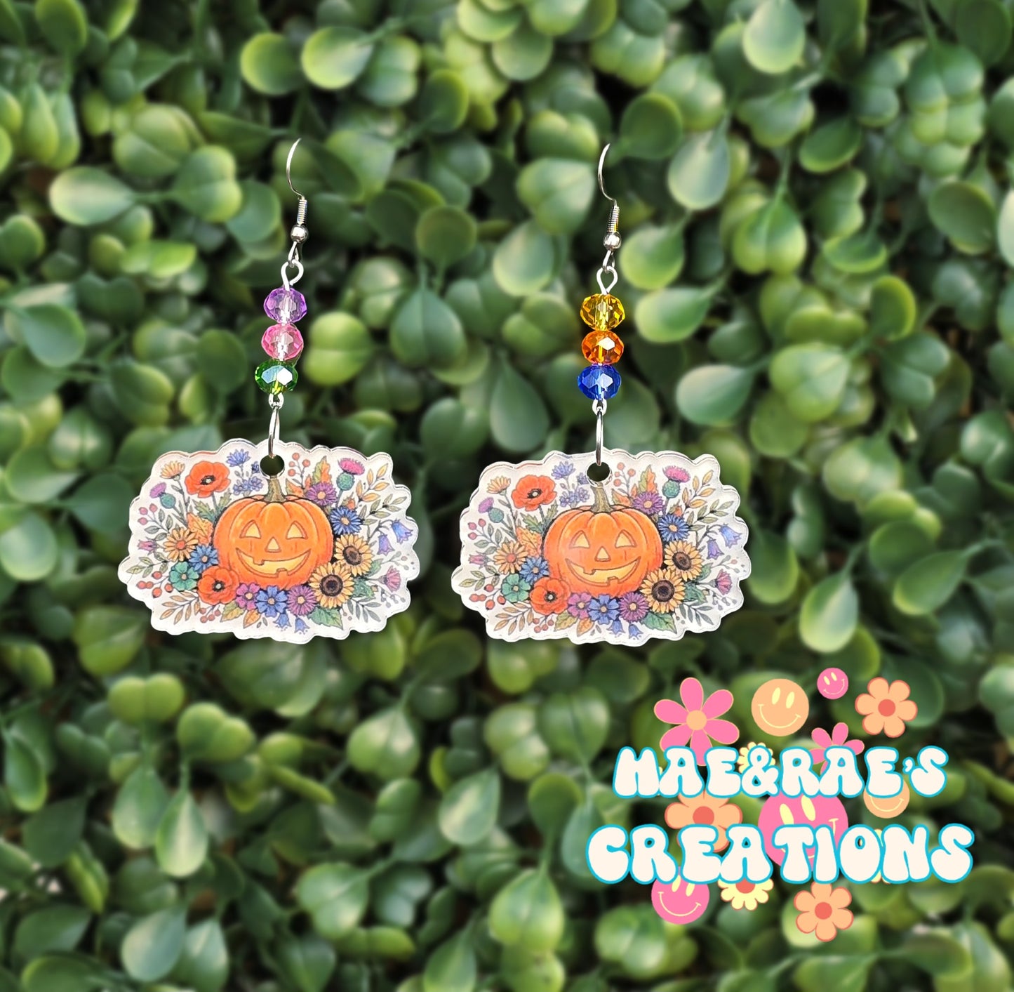 Whimsical Pumpkin Earrings