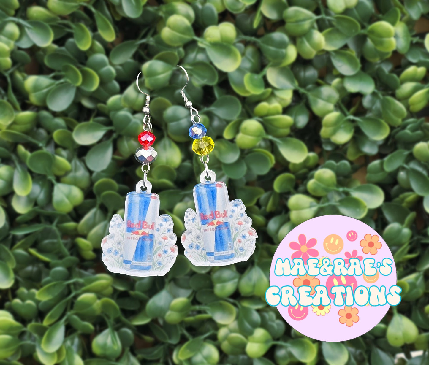 Red Energy Earrings