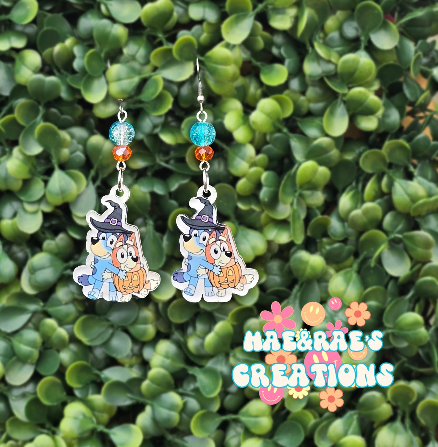 A Booey Heelerween Earrings