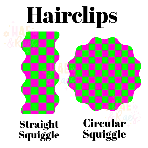 Checkered Pink&Green