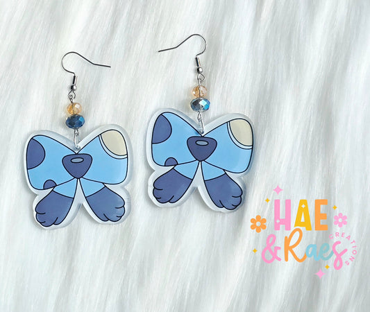 Heeler Bow Earrings (3 Styles)