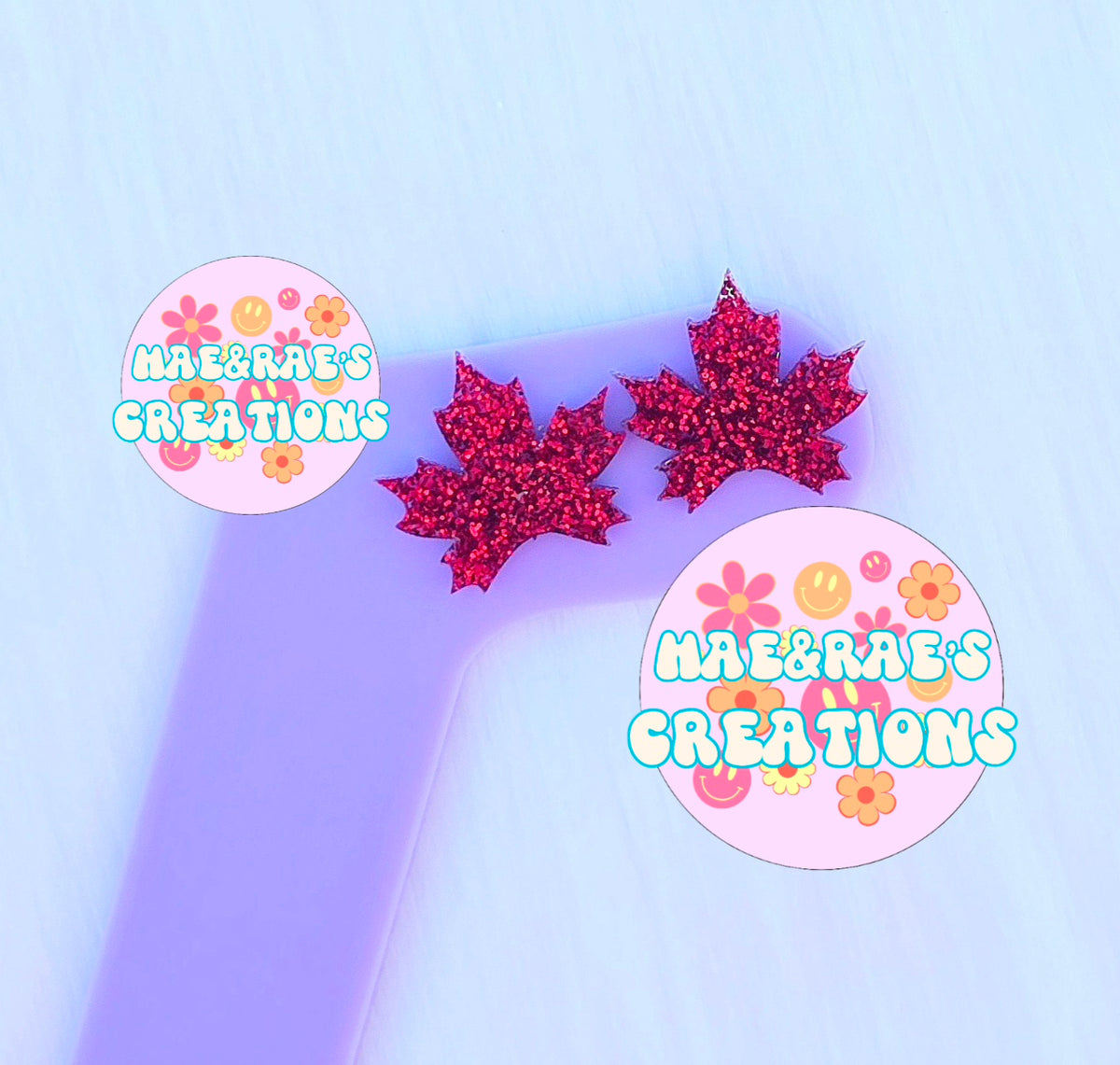Maple Leaf 🍁  Earring Studs - 2 Colors