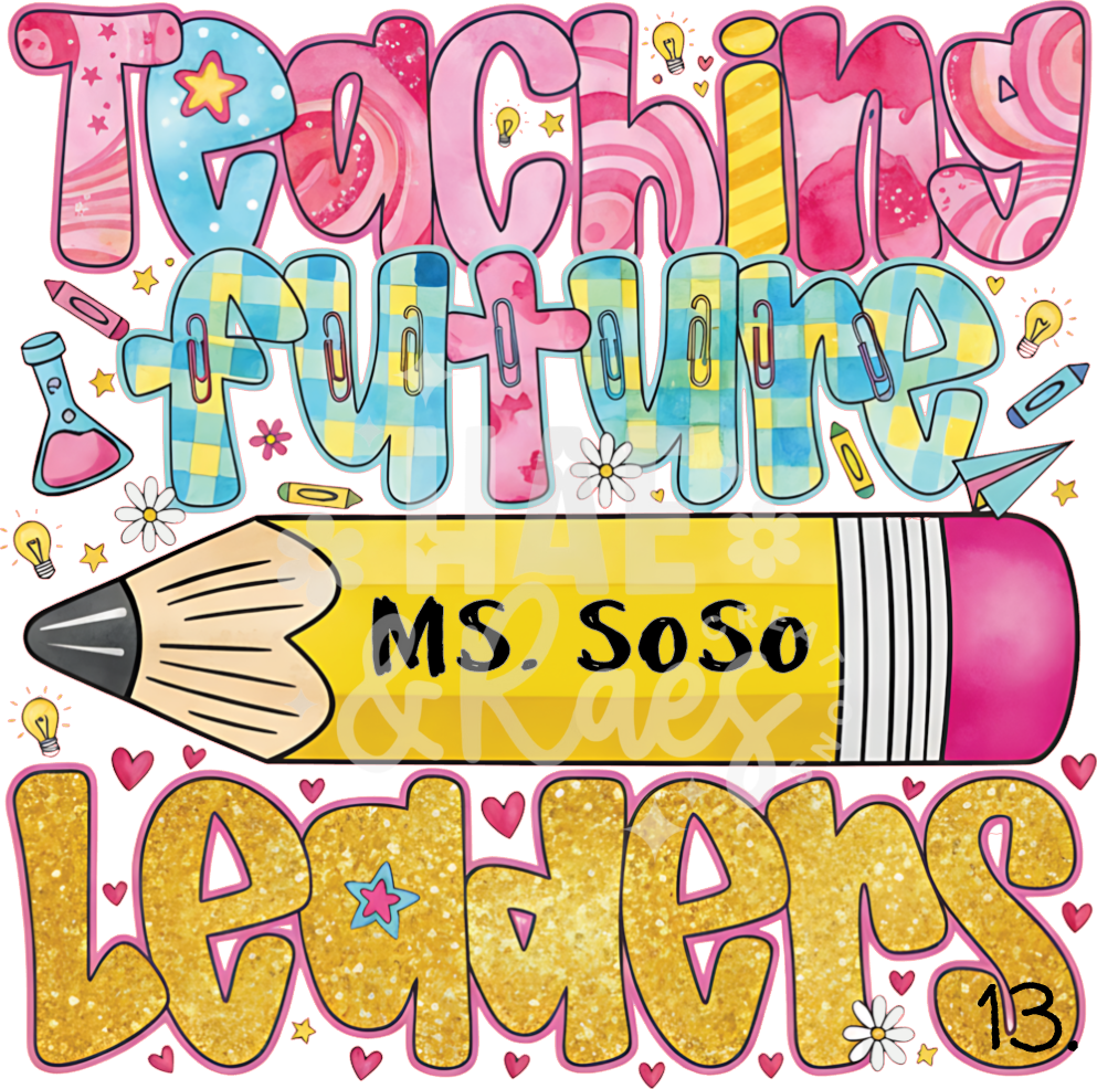 Classroom Confetti (Name Lanyard-Read Description)