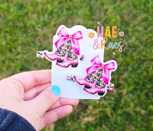 Boots&Bows Hair Clips