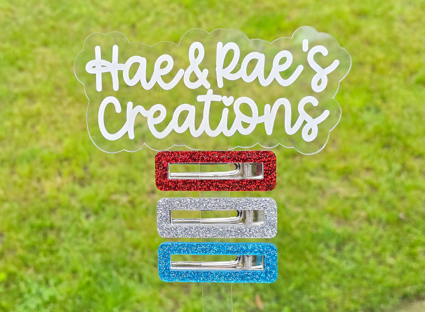 4th of July Hairclips