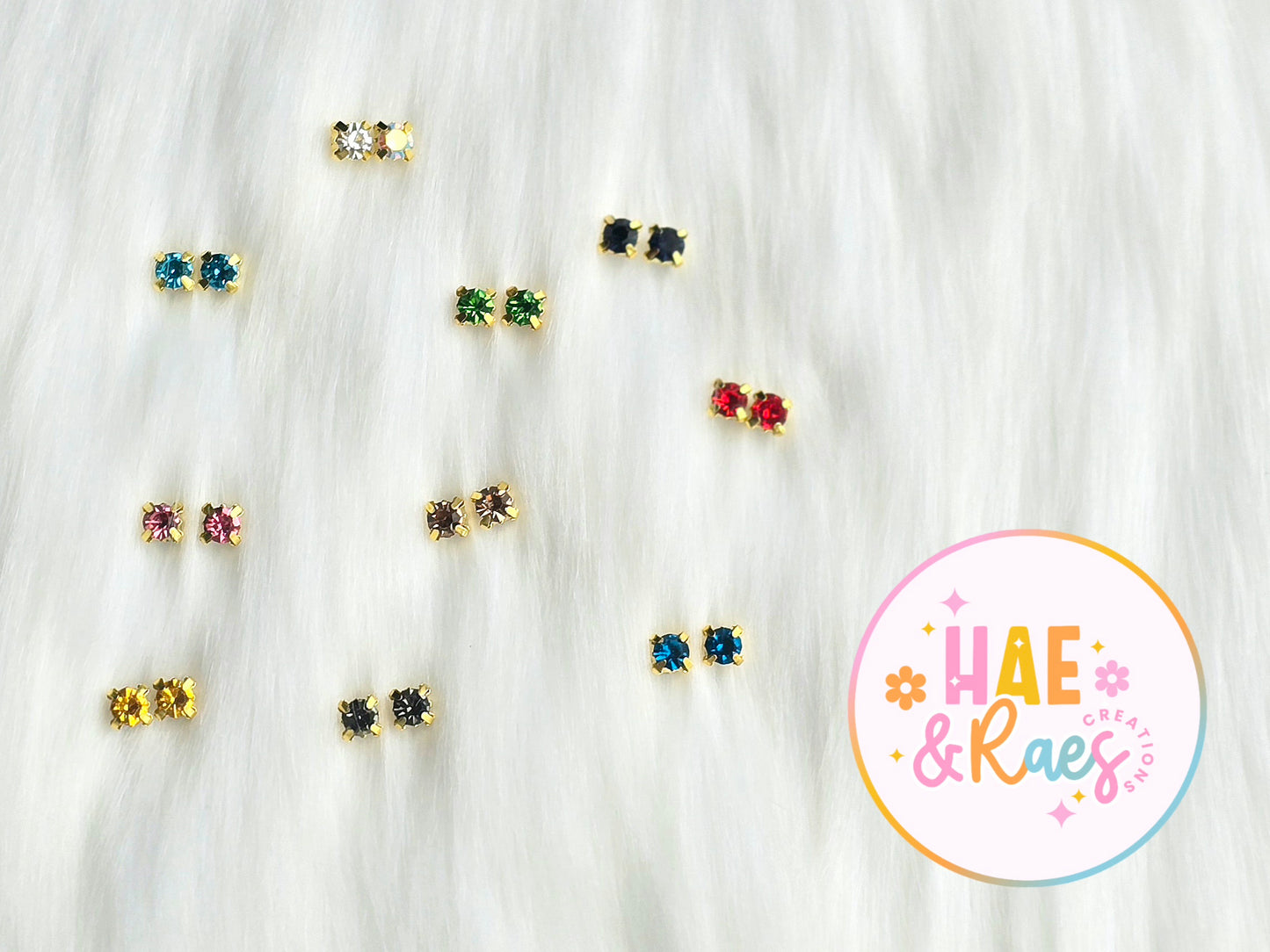 Stud Earring Fillers (MOQ 10 Pairs)