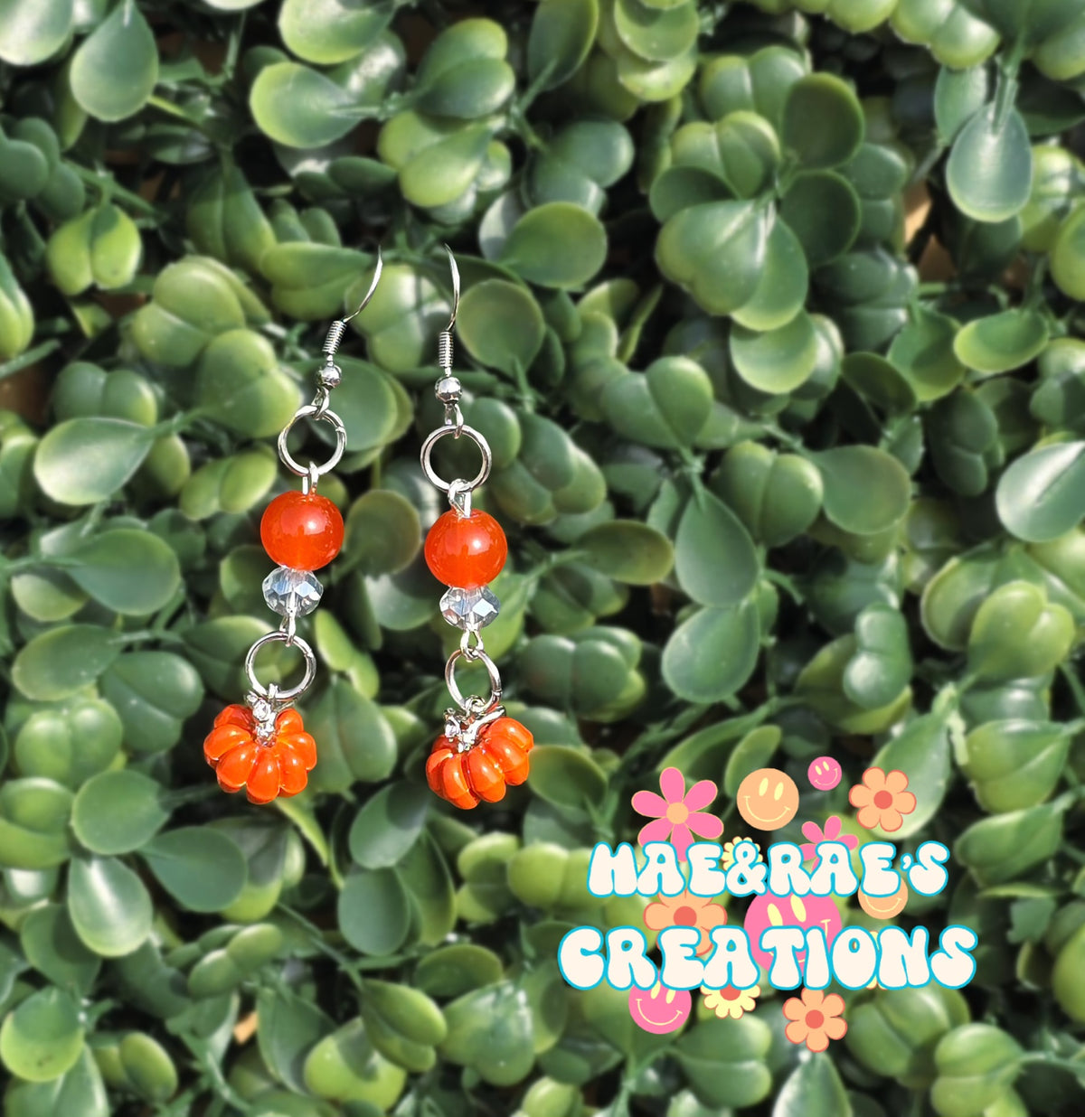 Mini Pumpkin Earrings (2 Colors)