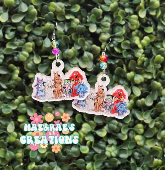 Spooky Pup Earrings