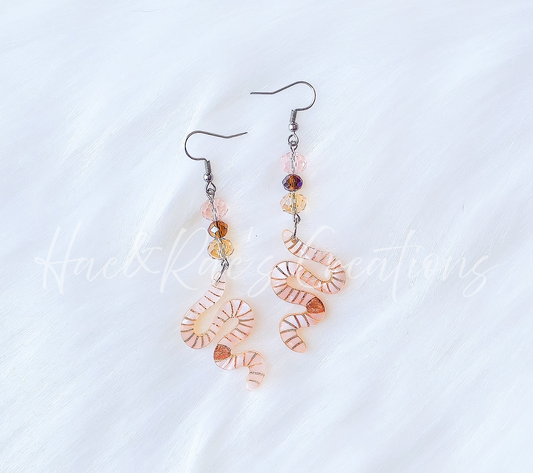 Dirt Darling Earrings (2 Worm Styles)