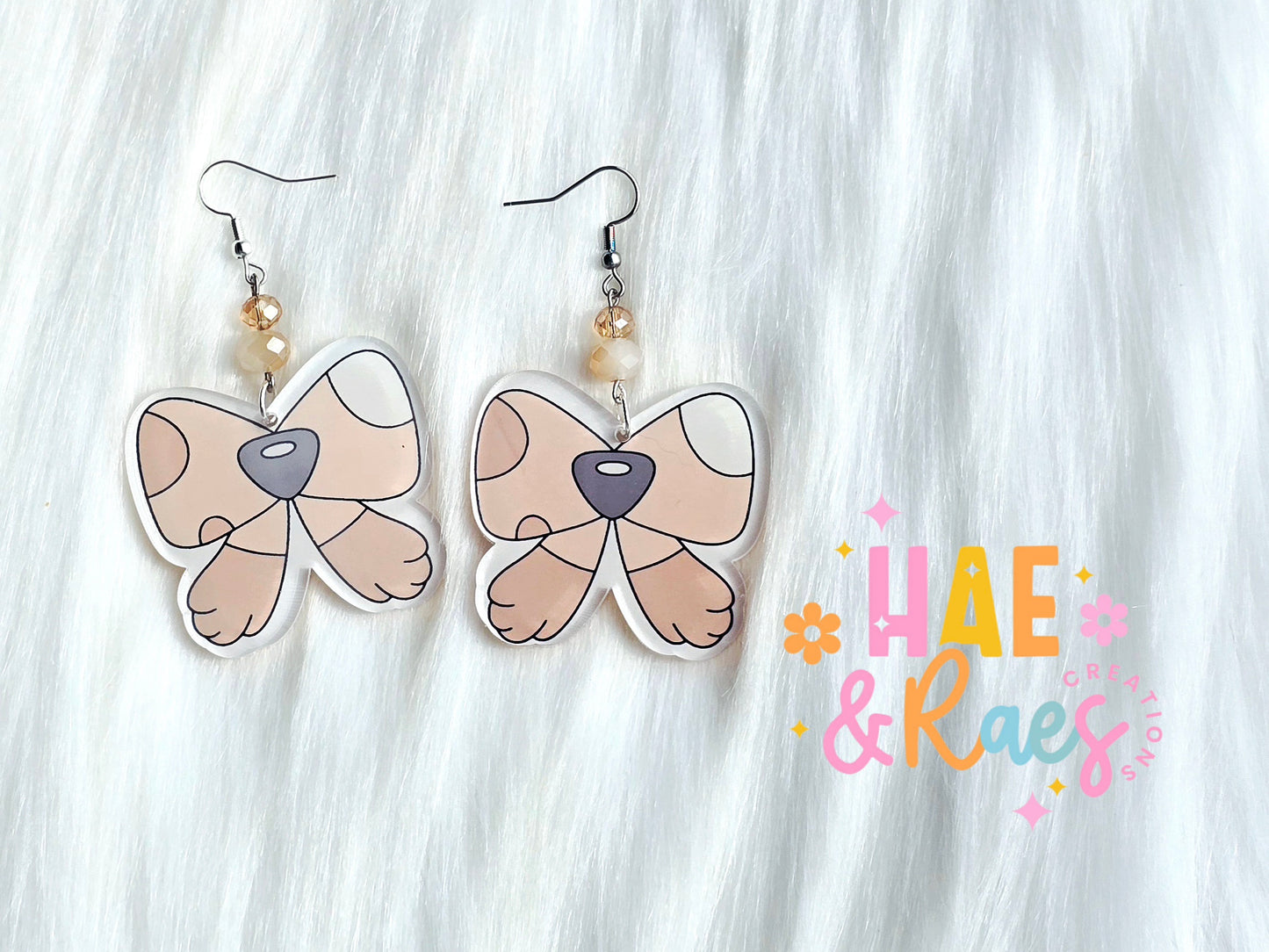 Heeler Bow Earrings (3 Styles)