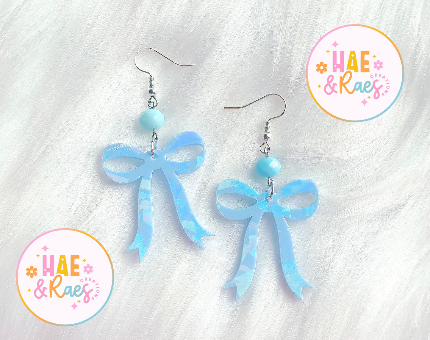 Easter Bow Earrings (3Colors)