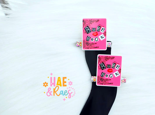 "Burn It" Hairclips
