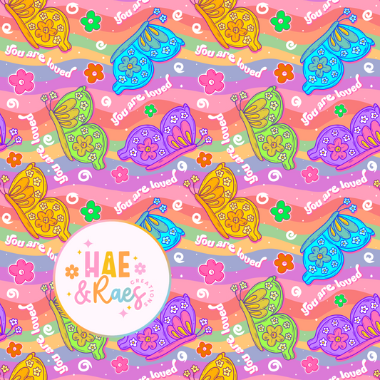 You are loved (Pastel Wave)