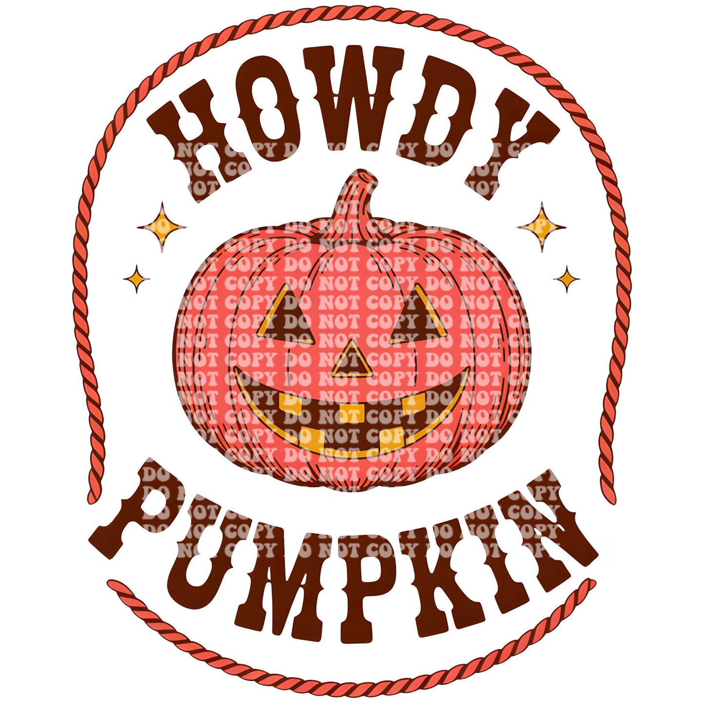 Howdy Pumpkin