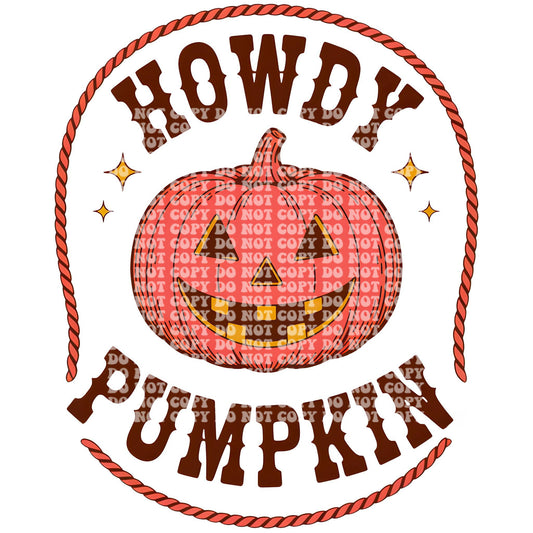 Howdy Pumpkin