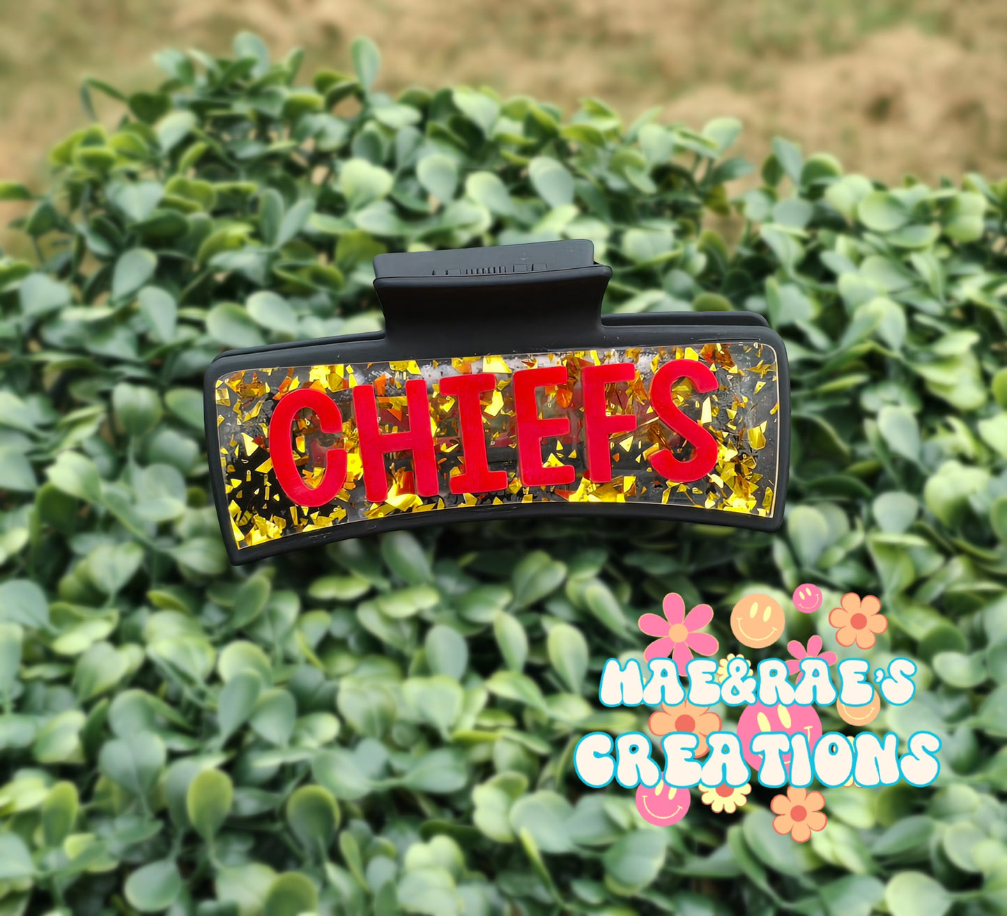 Football Claw Clips 🏈 - LARGE (4in) - 8 Styles