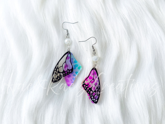 Whimsical Wild Wing Earrings (2 Styles)